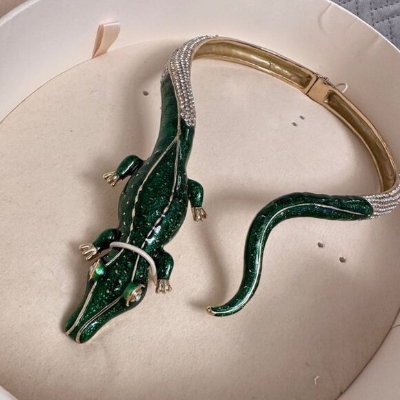 Anna Dello Russo x H&M Crocodile Necklace - Limited Edition - Picture 6 of 8